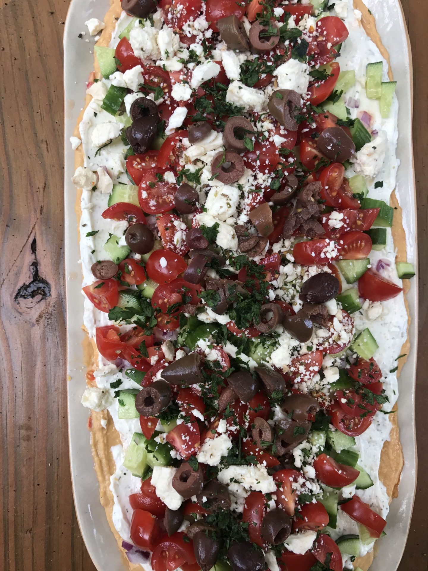 7 Layer Greek Dip