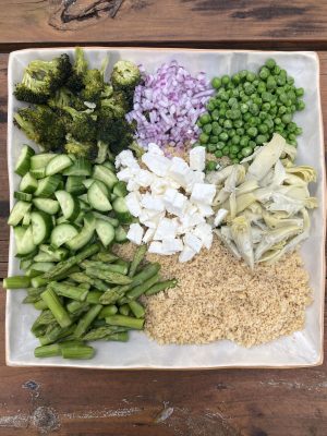 Loaded Greens Quinoa Salad