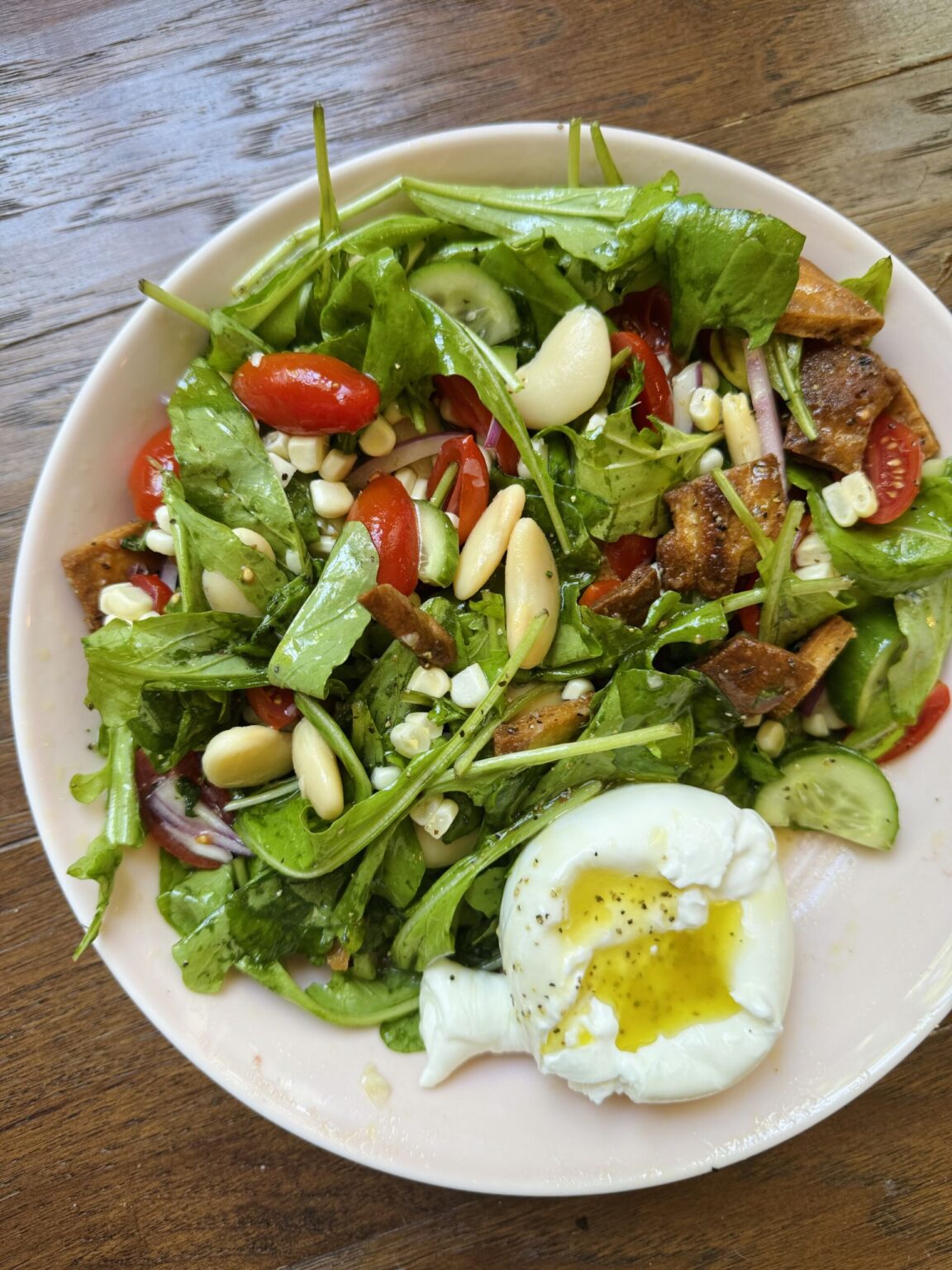 Burrata Panzanella Salad - Natalie Mason