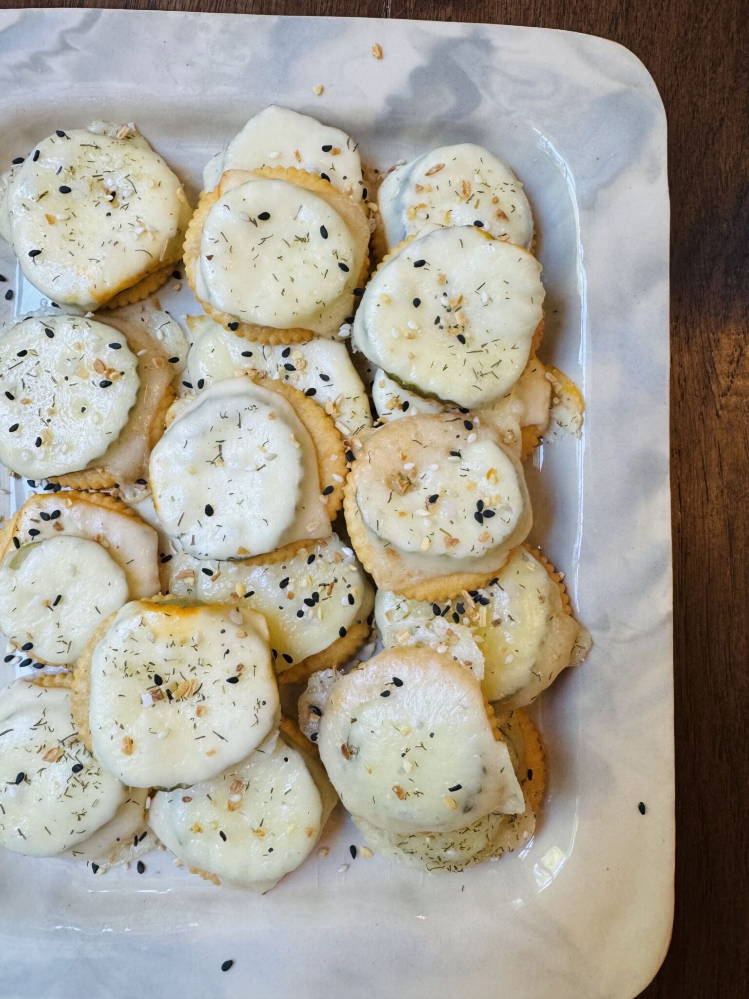 Cheesy Ritz Pickle Bites Natalie Mason